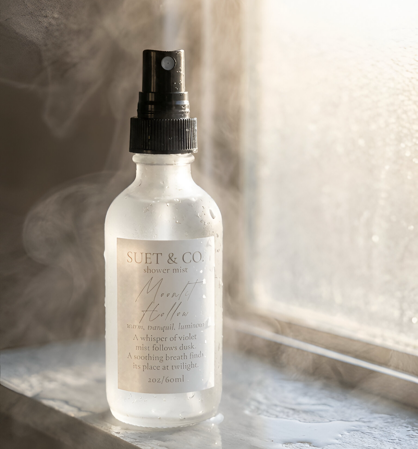 Moonlit Hollow aromatic shower mist