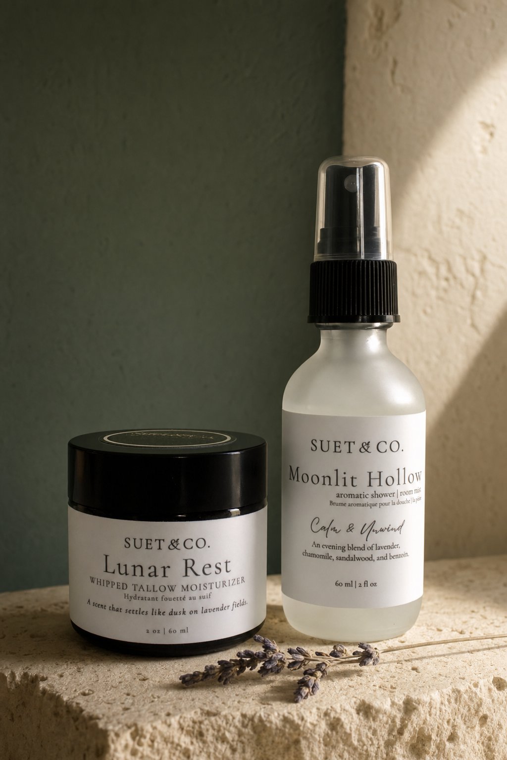 Evening Exhale | Tallow Moisturizer & Aromatic Mist