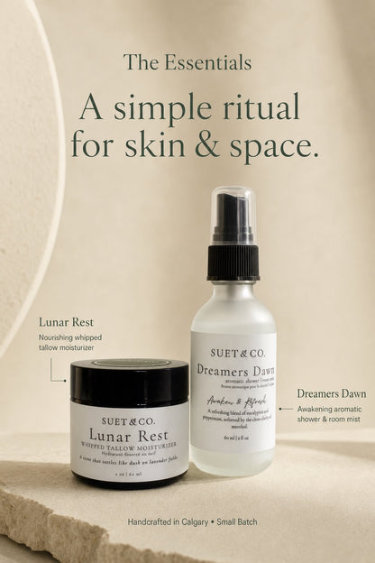 The Essentials | Tallow Moisturizer & Aromatic Mist